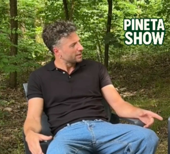 Calzolaio Max durante l'intervista al PINETA Show